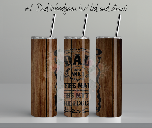 Best Dad Tumbler – Celebrate the Dad Life in Style | Father’s Day Gift | 20 oz Drinkware