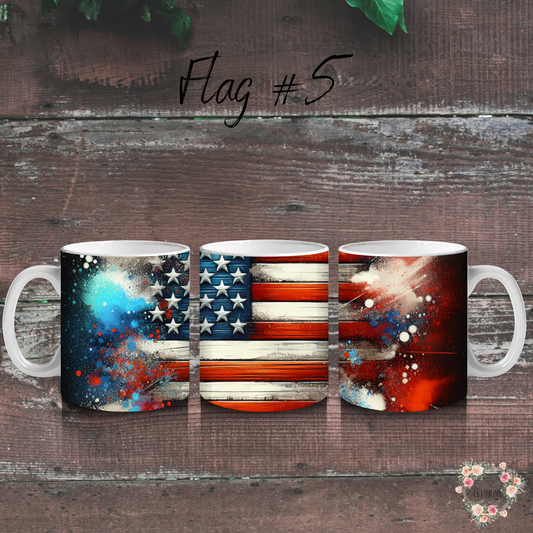 Fireworks & Flag Tumbler – Patriotic Celebration Vibes (Flag #5)