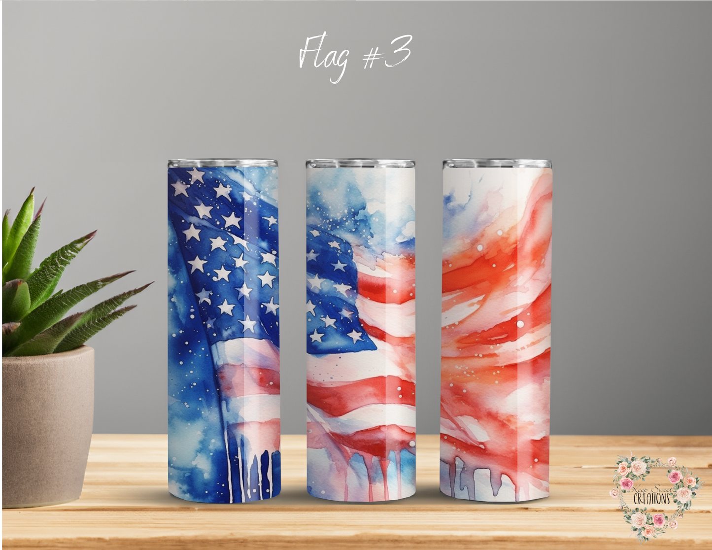 🤍 Flag #3 – Flowing flag artwork, giving the effect of the flag waving proudly. ❤️💙