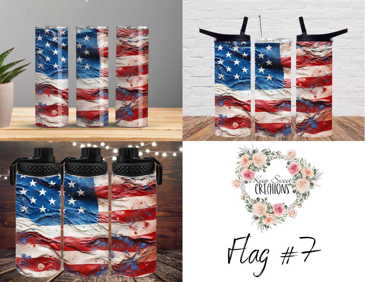 🤍 Flag #7 – A bold and slightly weathered flag, symbolizing strength and resilience. ❤️💙