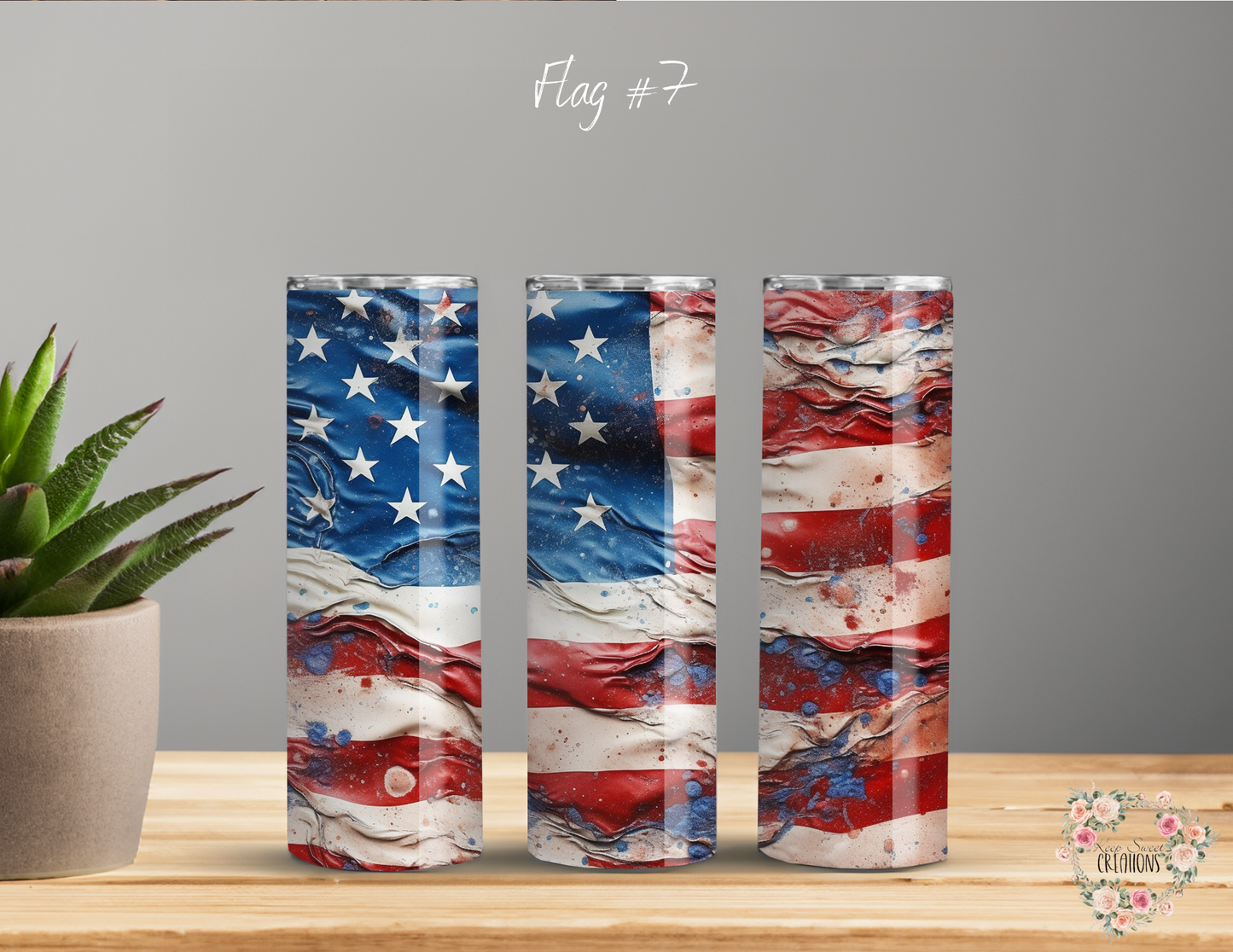 🤍 Flag #7 – A bold and slightly weathered flag, symbolizing strength and resilience. ❤️💙