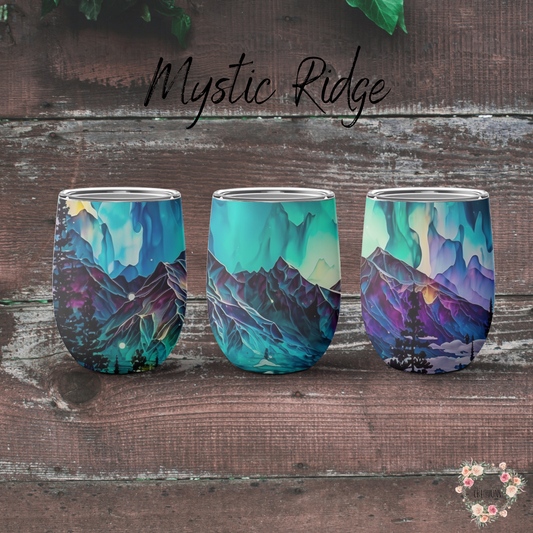 Northern Lights Collection - Mystic Ridge Tumblers & Mugs | Celestial Aurora Drinkware