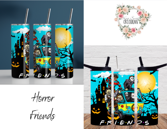 Creepy Crew in the Mystery Van Tumbler | Horror Movie Lovers Gift