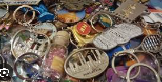 Keychains of different styles