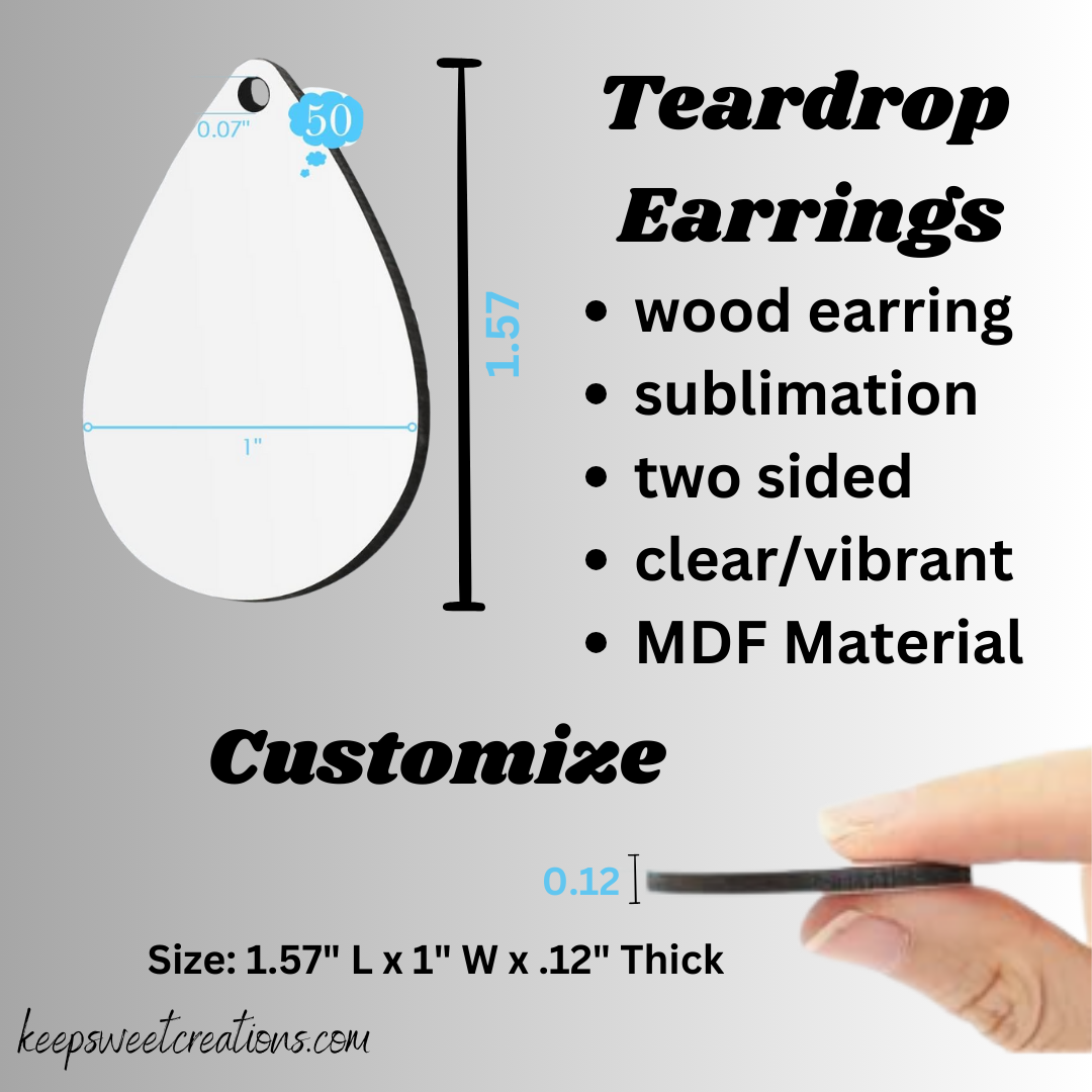 Christmas Candy Teardrop Earrings – Sweet Holiday Jewelry