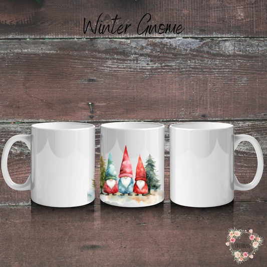 Gnome Winter Wonderland Tumbler – Christmas Gnome Cup | Holiday Gift