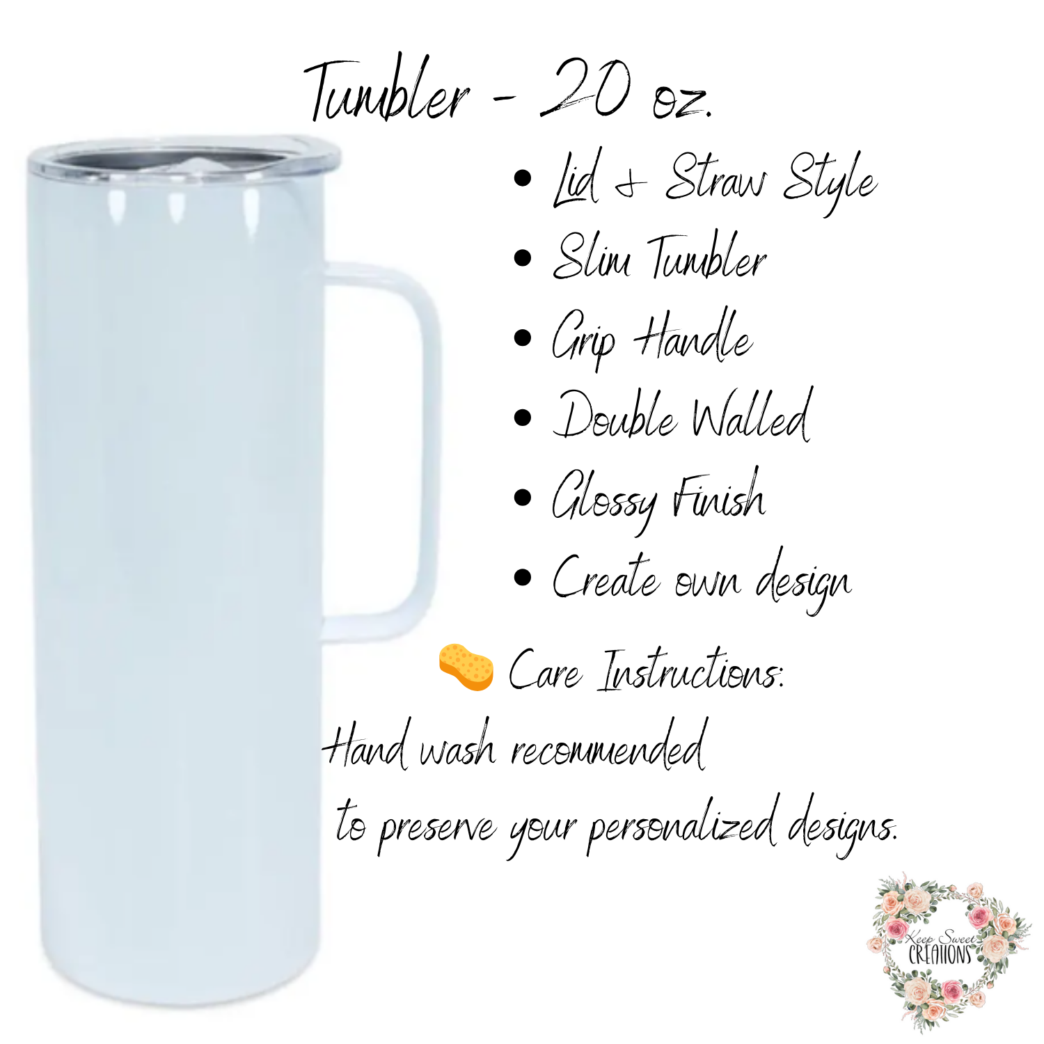 Custom Sublimation Tumblers | Create Your Own Tumbler