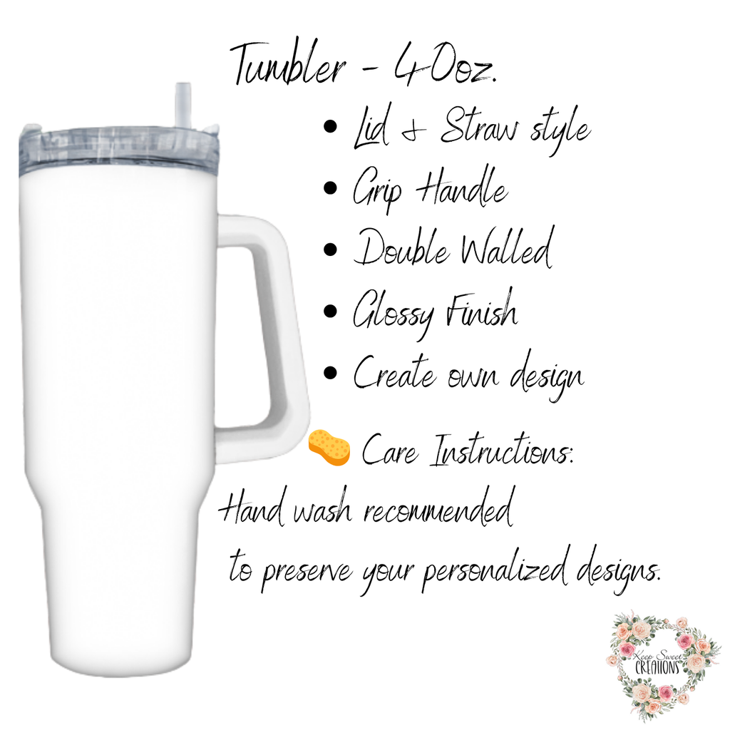 Custom Epoxy Tumblers – Personalized Glitter Drinkware