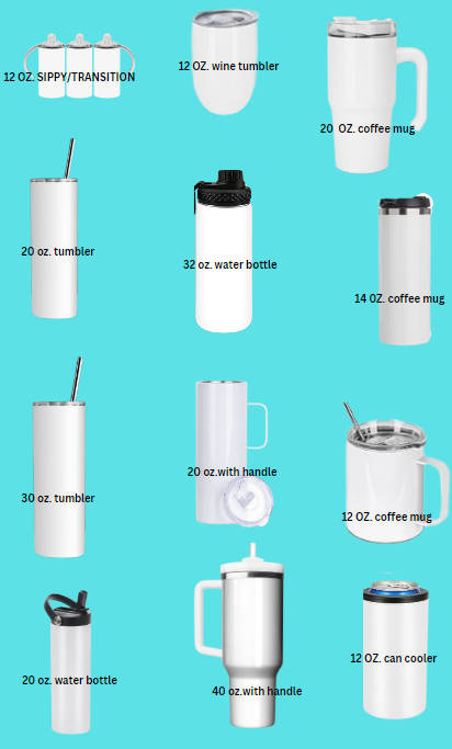 Custom Sublimation Tumblers | Create Your Own Tumbler
