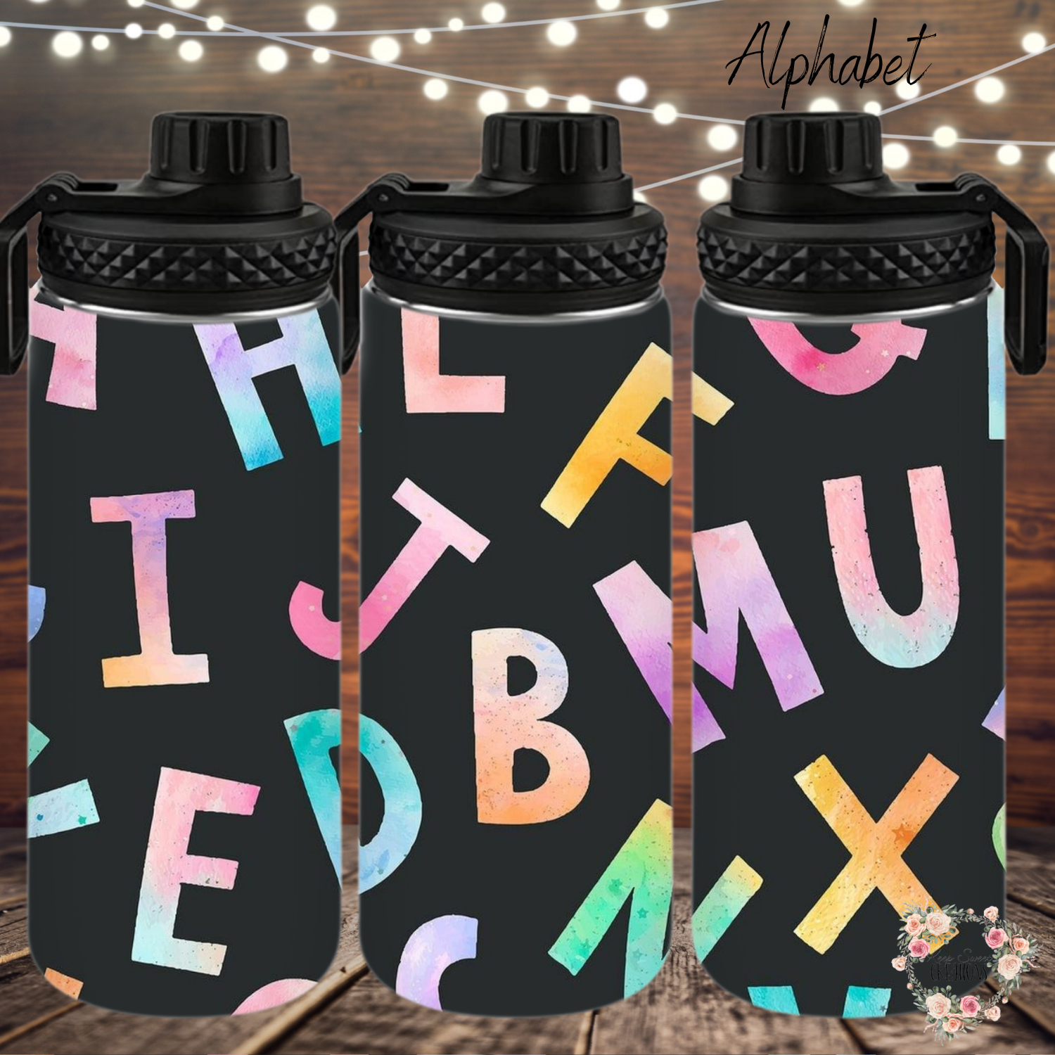 Teacher Tumbler – Alphabet Classroom Design