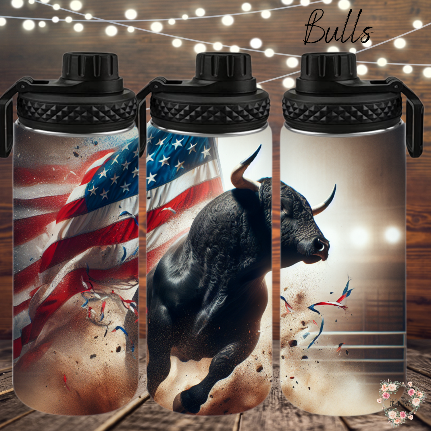 Patriotic Animal Tumblers – Farm Life Meets Freedom