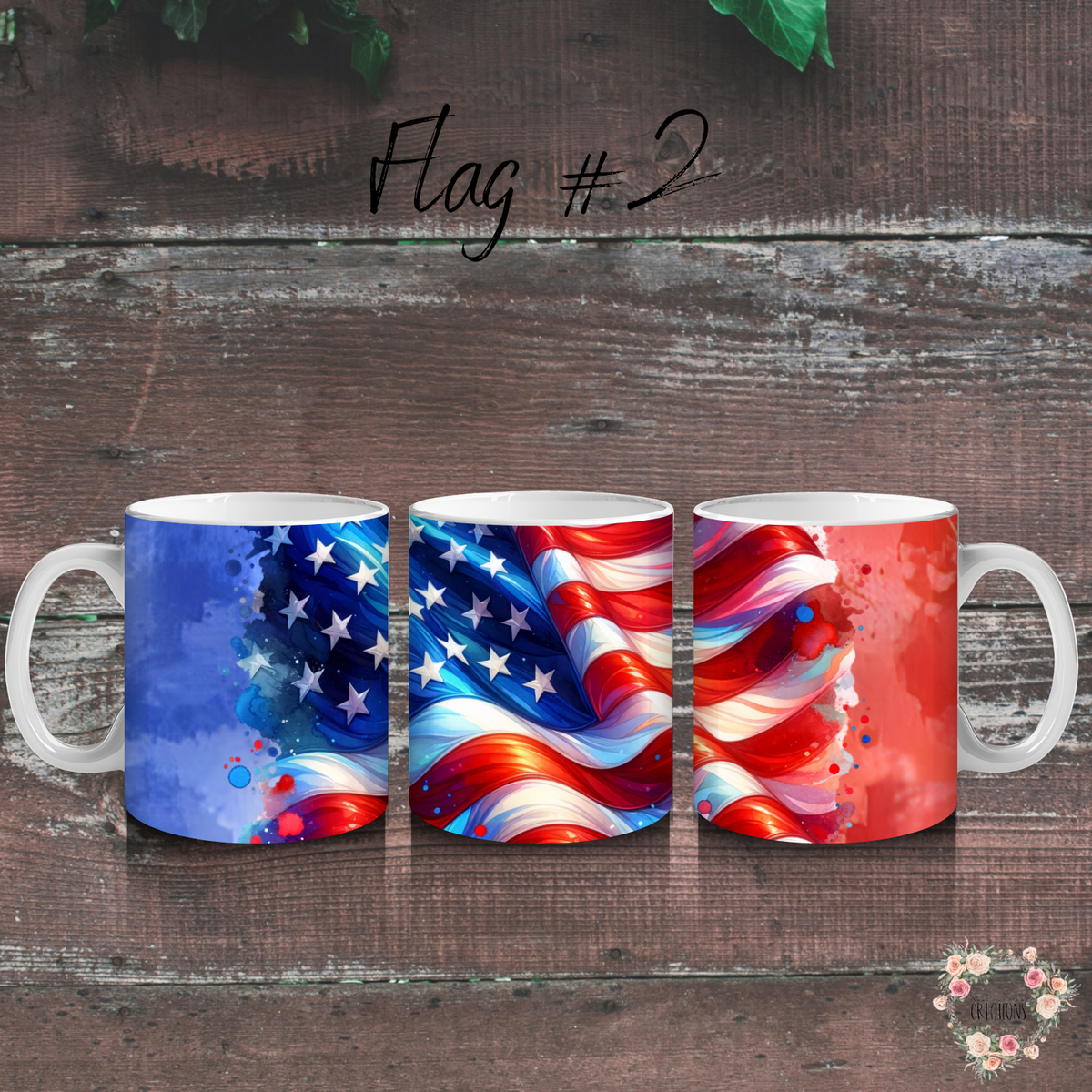 Vintage American Flag Tumbler – Distressed Patriotic Design (Flag #2)