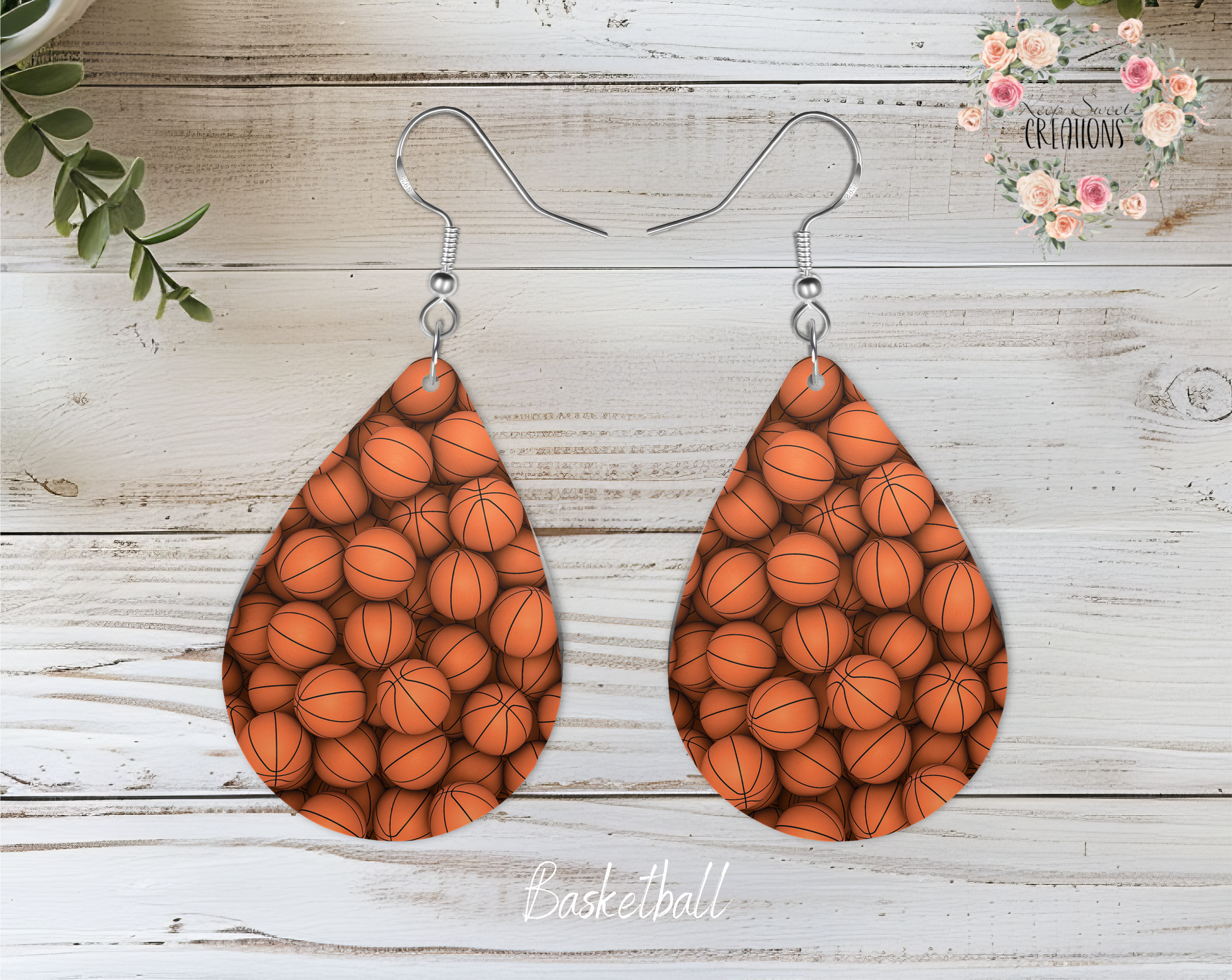 Game Day Glam Teardrop Earrings – Sports Fan Dangle Jewelry