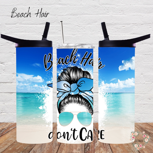 Beach Hair Don’t Care Tumbler – Salt in the Air, Sip in Your Hand
