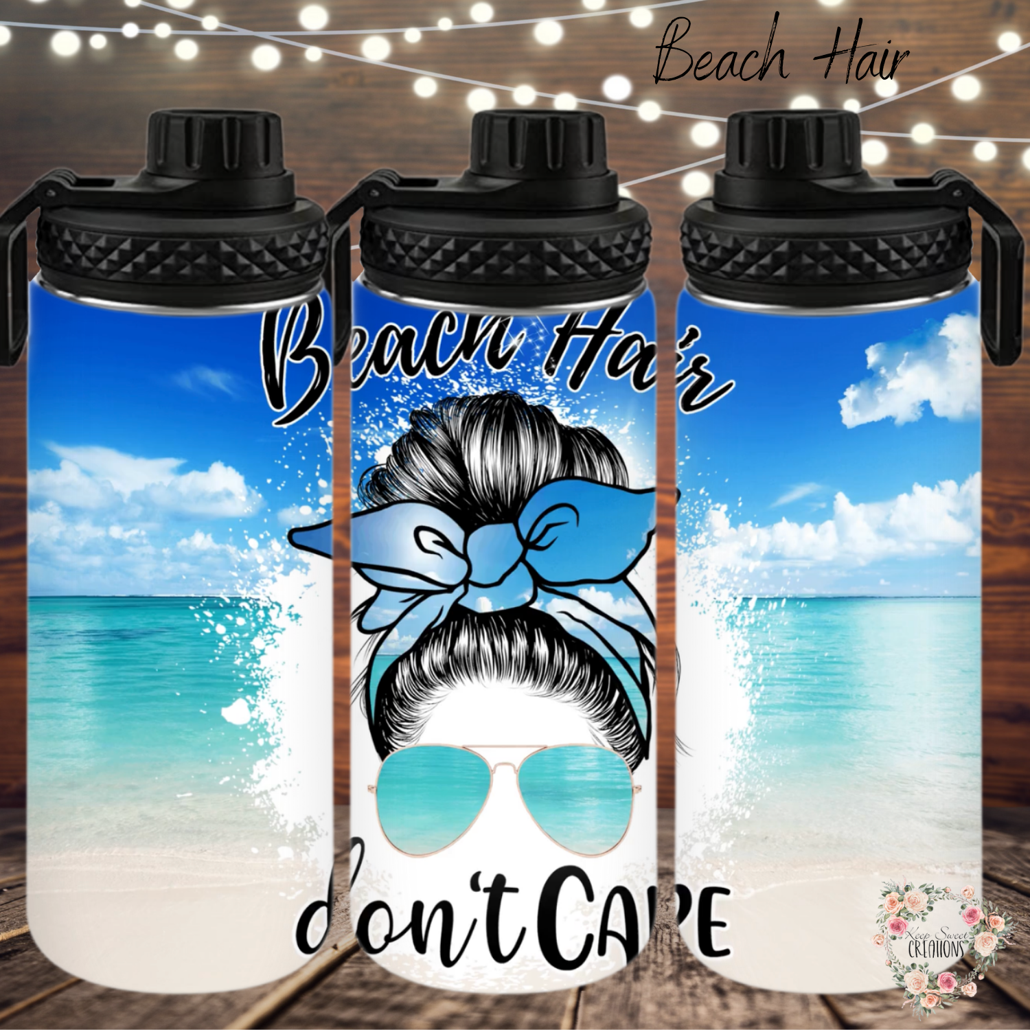 Beach Hair Don’t Care Tumbler – Salt in the Air, Sip in Your Hand