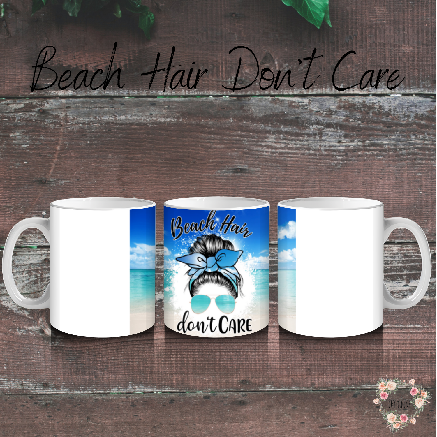 Beach Hair Don’t Care Tumbler – Salt in the Air, Sip in Your Hand