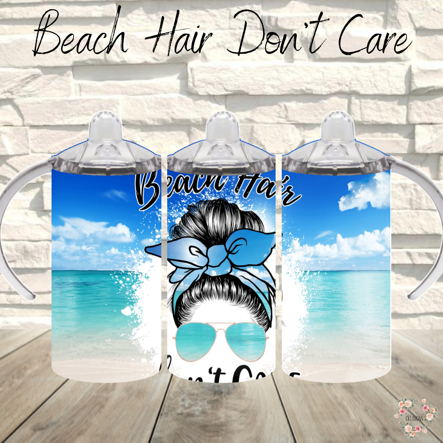 Beach Hair Don’t Care Tumbler – Salt in the Air, Sip in Your Hand