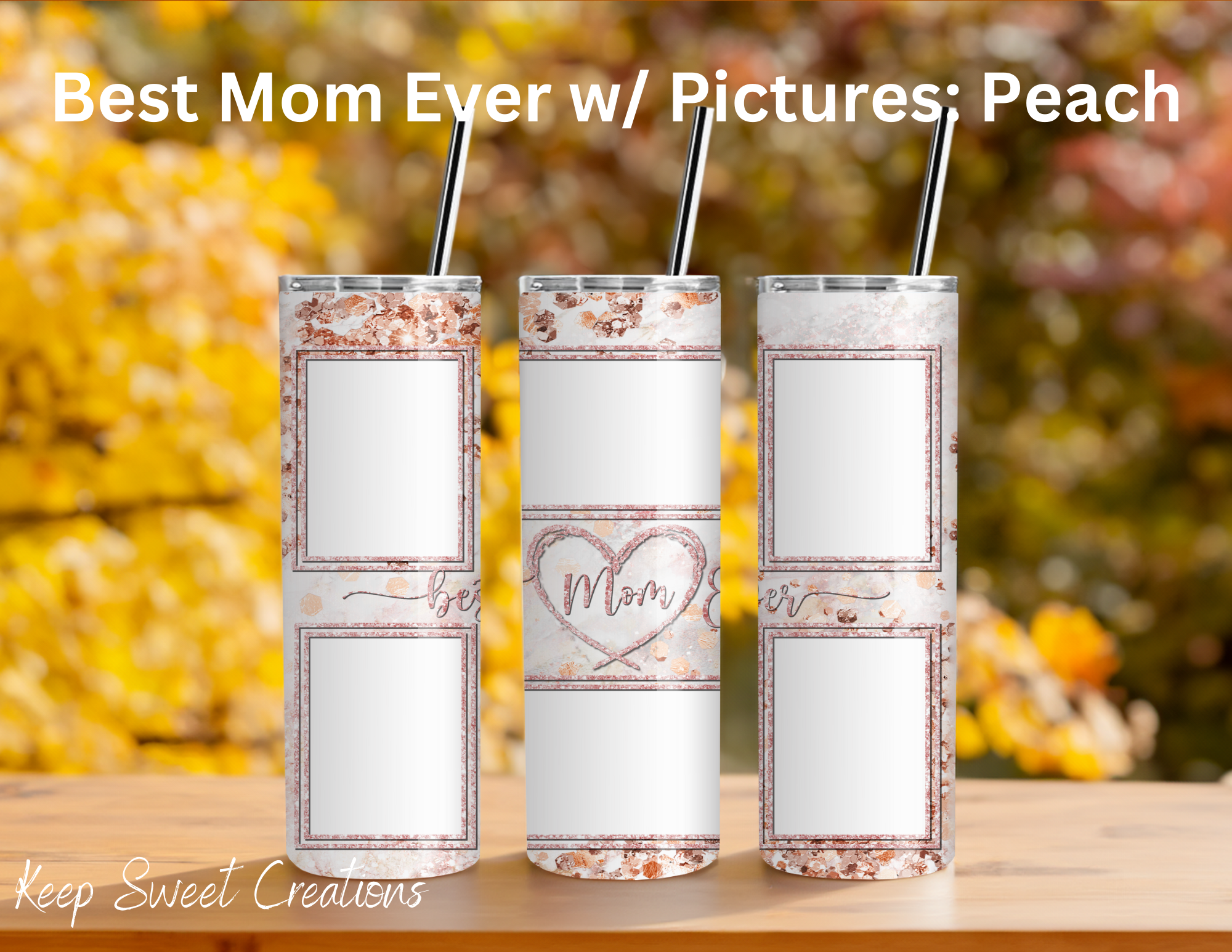 Best Mom Ever pink tumbler with sweet feminine style