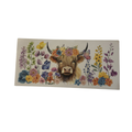 COLORFUL FLOWER HIGHLAND COW - WRAP