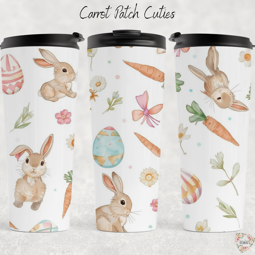 Carrot Patch Cuties Tumbler | Easter Bunny & Carrot Spring Cup Collection (11–40 oz)
