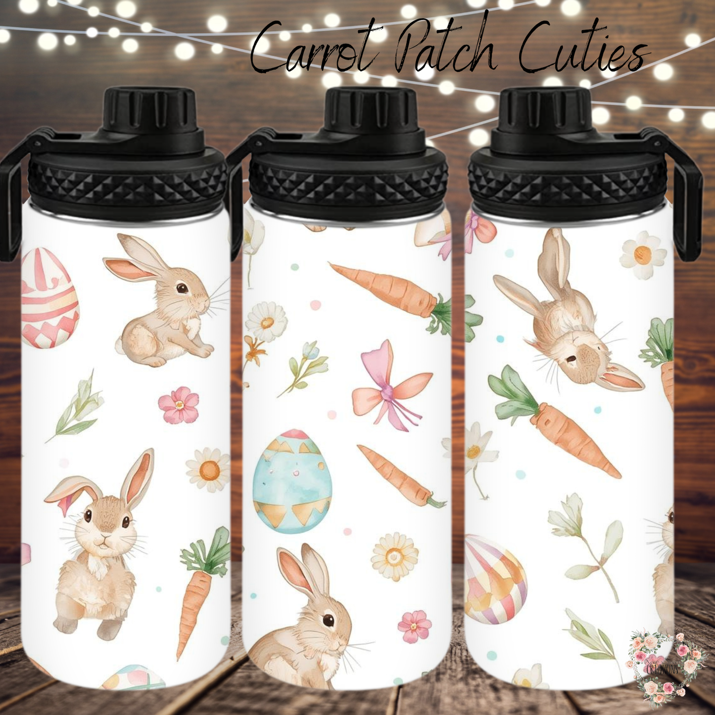 Carrot Patch Cuties Tumbler | Easter Bunny & Carrot Spring Cup Collection (11–40 oz)