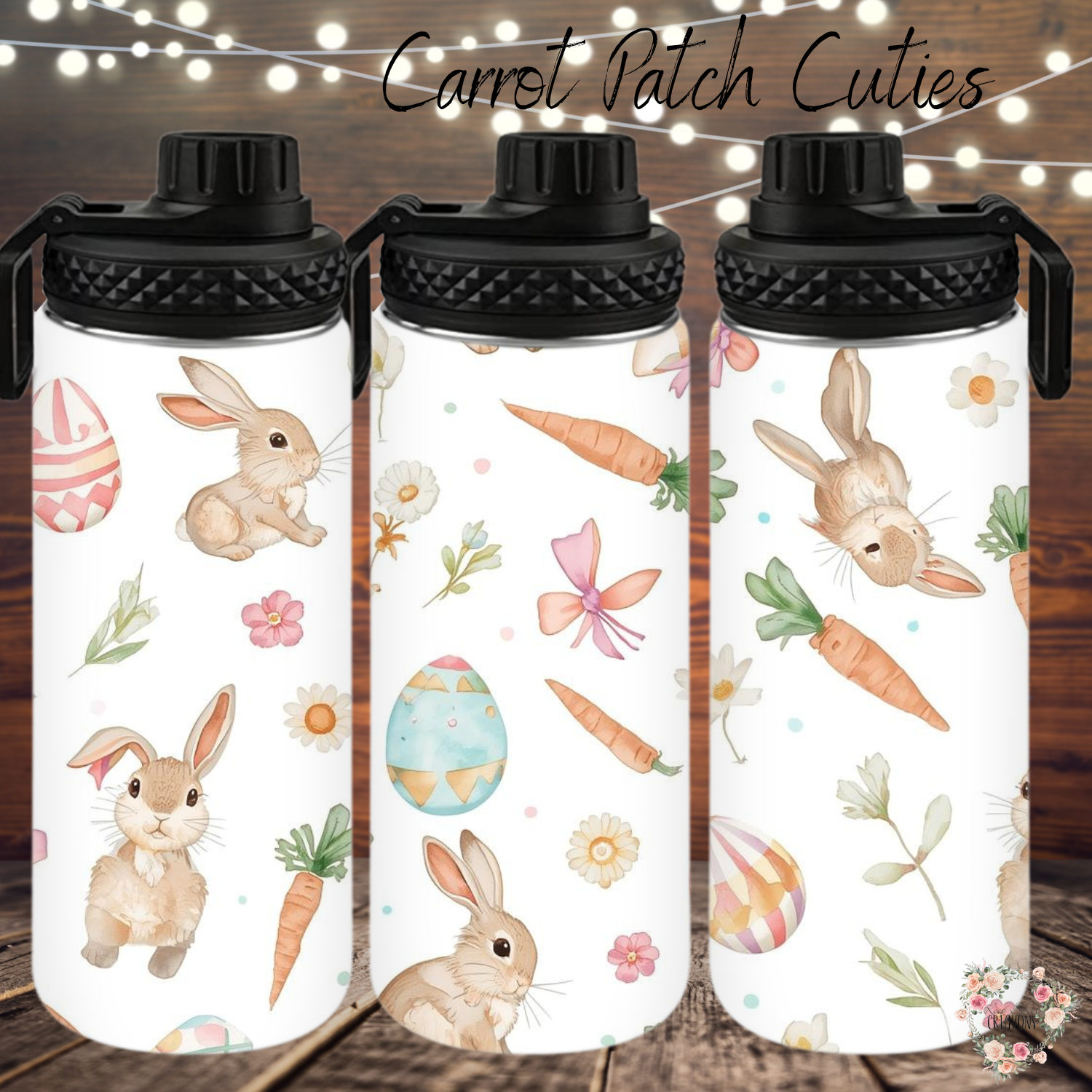 Carrot Patch Cuties Tumbler | Easter Bunny & Carrot Spring Cup Collection (11–40 oz)