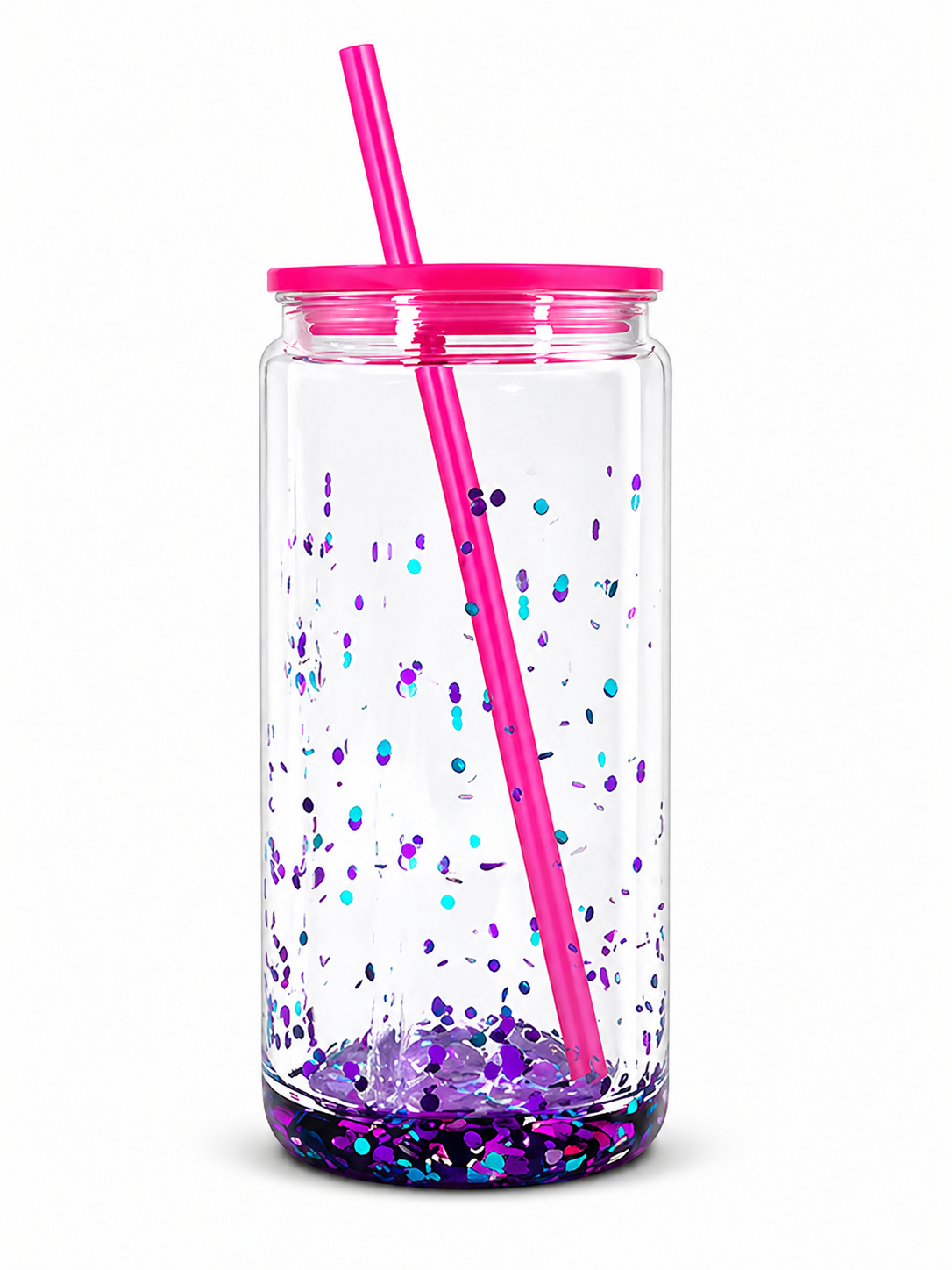 16 OZ. SNOWGLOBE ACRYLIC TUMBLER