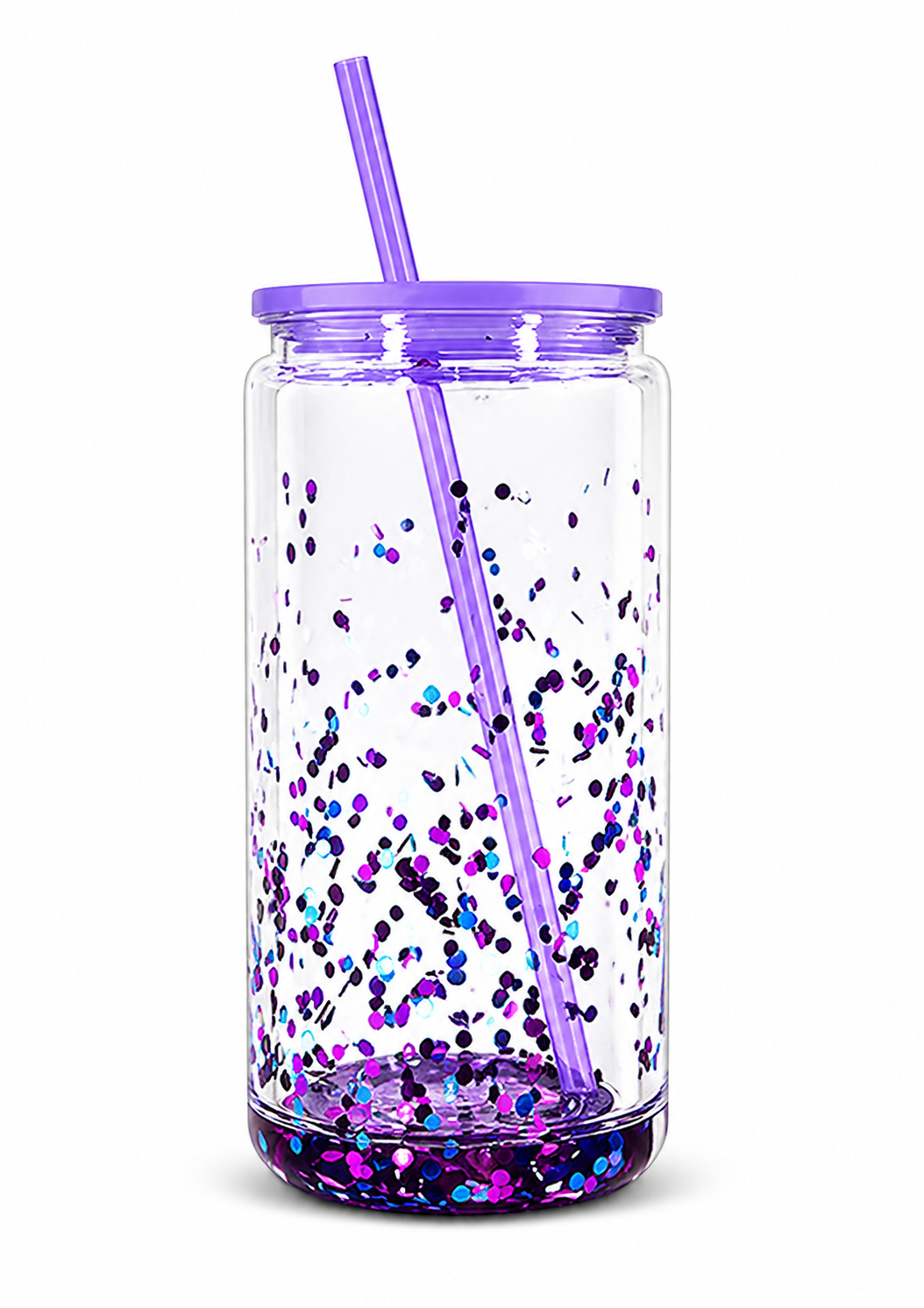 16 OZ. SNOWGLOBE ACRYLIC TUMBLER