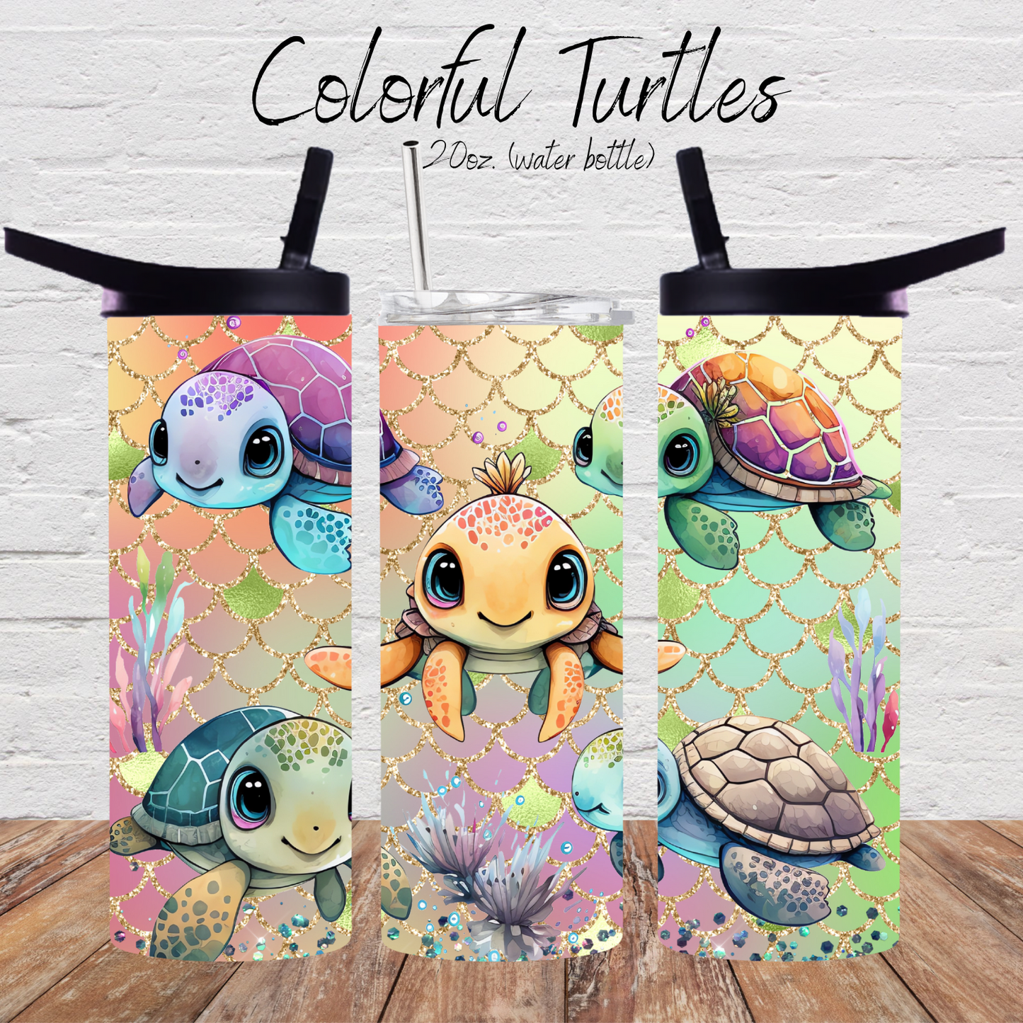 Colorful Turtles