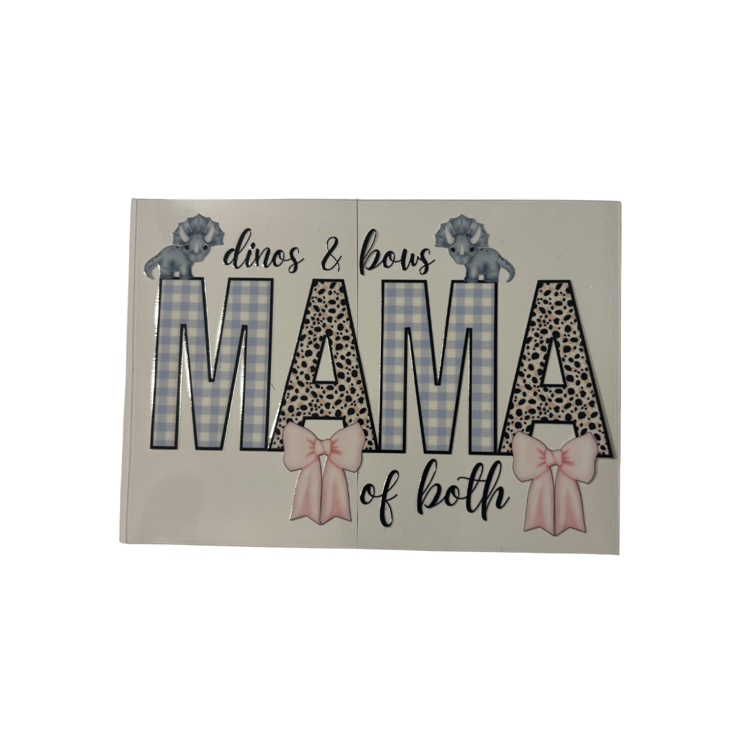 DINOS & BOWS MAMA DTF - WRAP