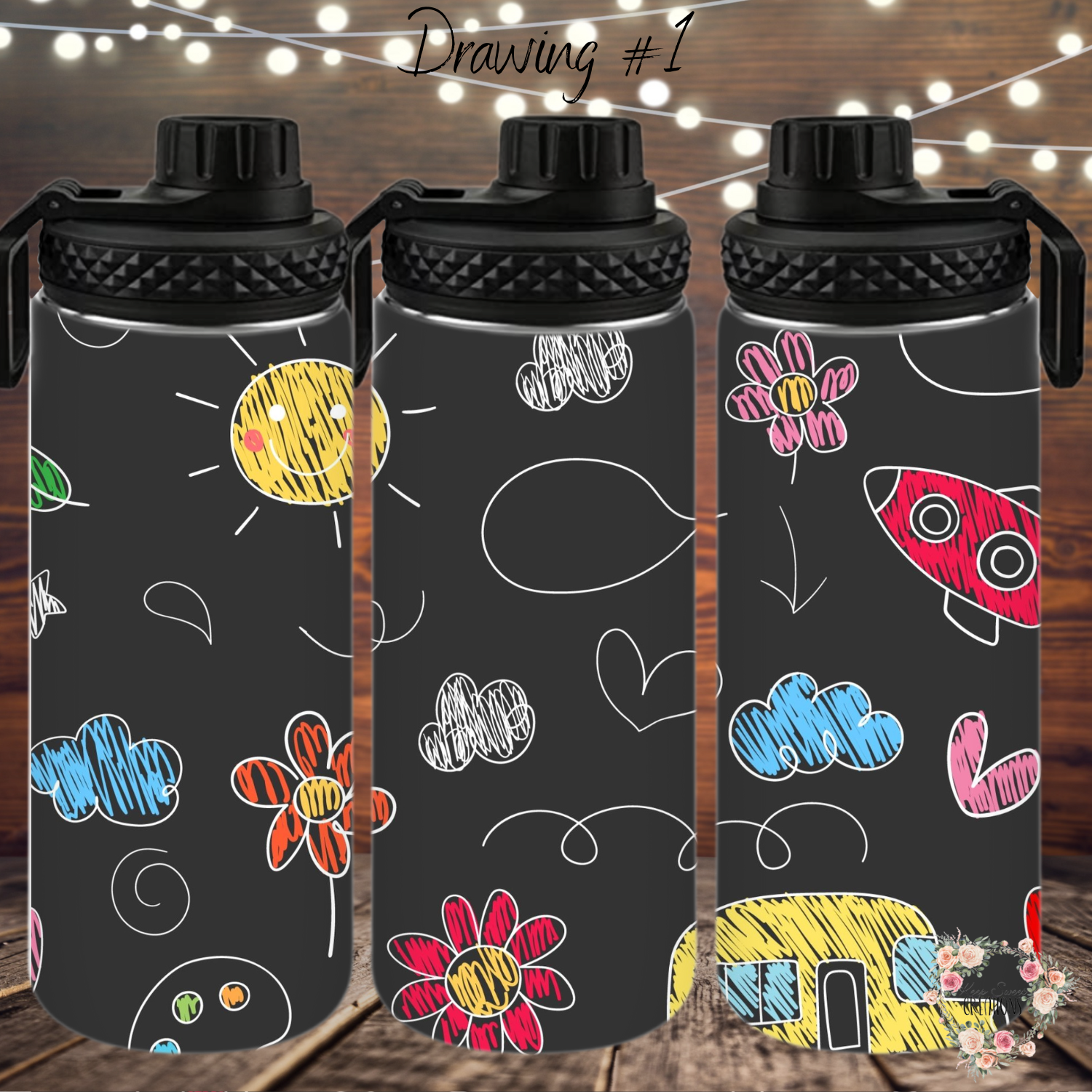 Teacher Tumbler – Chalkboard & Notebook Drawing Designs