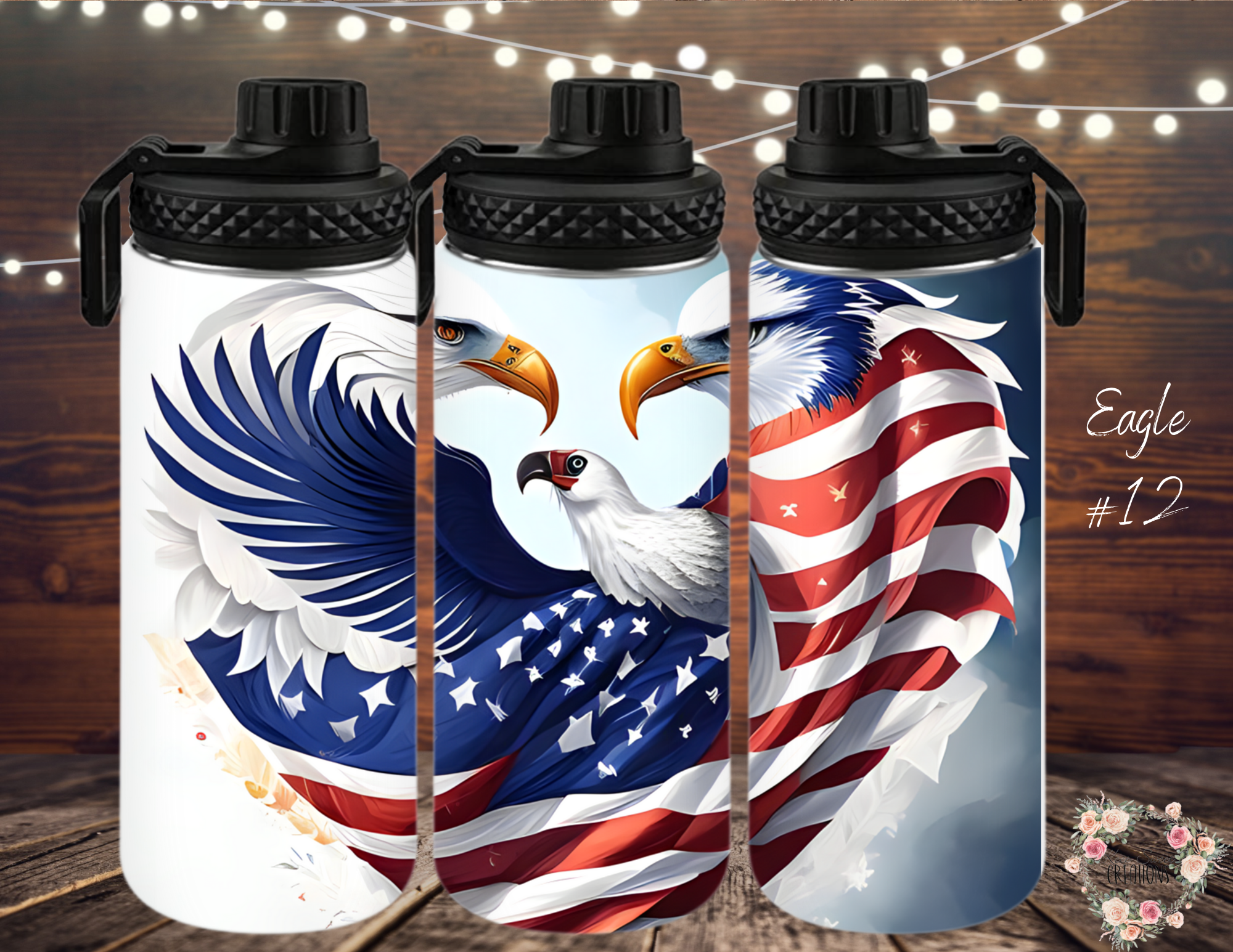  Unique styles, from fierce tribal eagles to soft, artistic interpretations, all radiating American pride. 