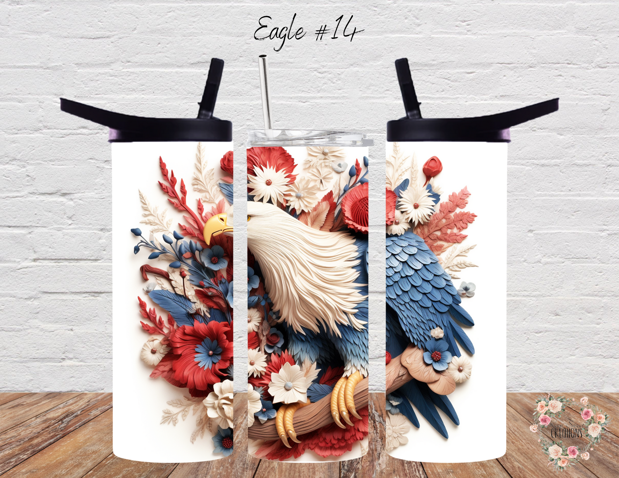  Unique styles, from fierce tribal eagles to soft, artistic interpretations, all radiating American pride. 