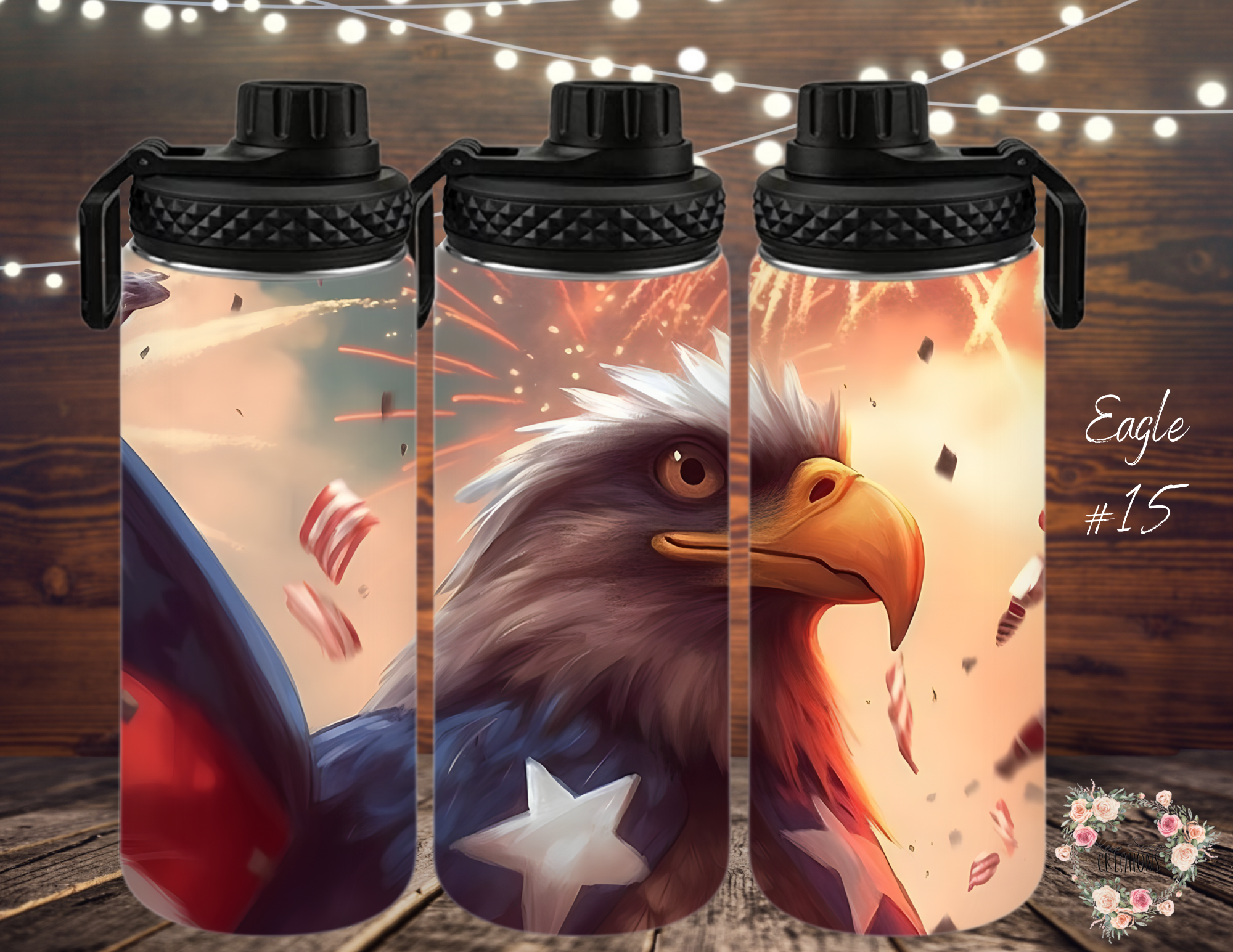  Unique styles, from fierce tribal eagles to soft, artistic interpretations, all radiating American pride. 