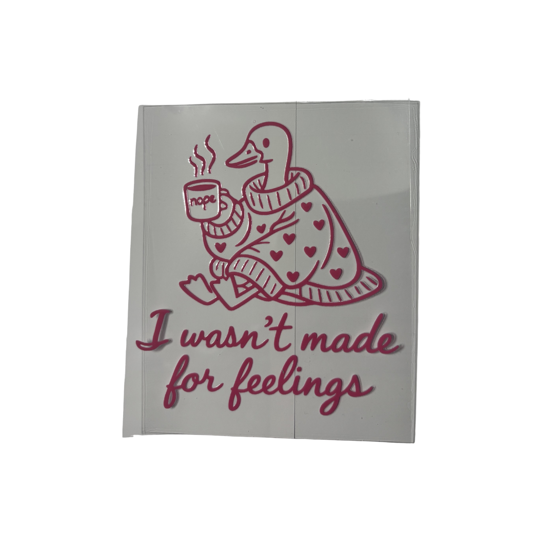 Emotionally Unavailable Goose DTF - Decal