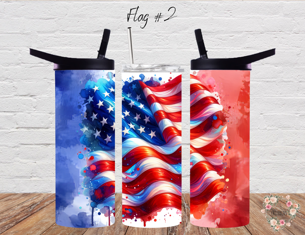 🤍 Flag #2 – A bold, high-contrast American flag design, perfect for making a statement! ❤️💙