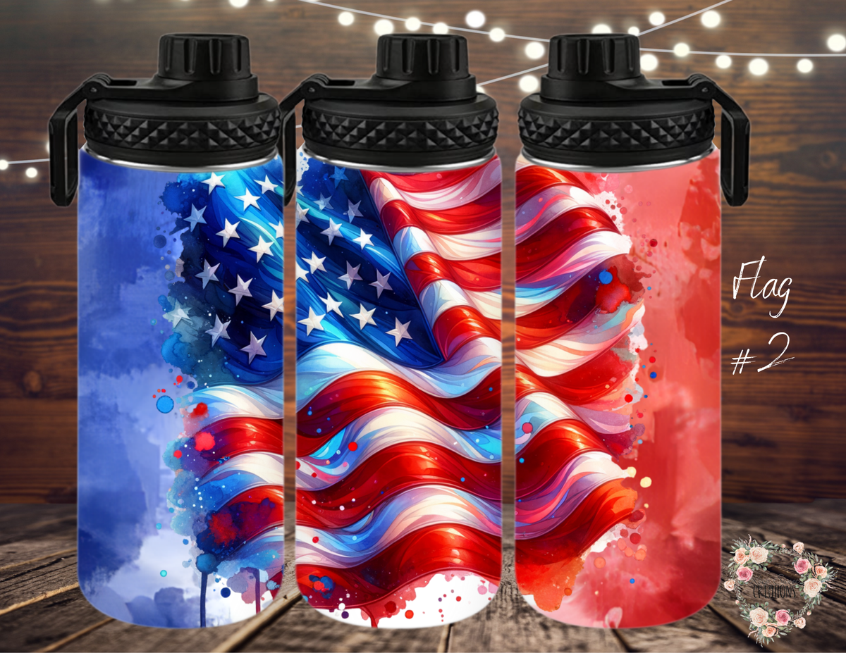 🤍 Flag #2 – A bold, high-contrast American flag design, perfect for making a statement! ❤️💙