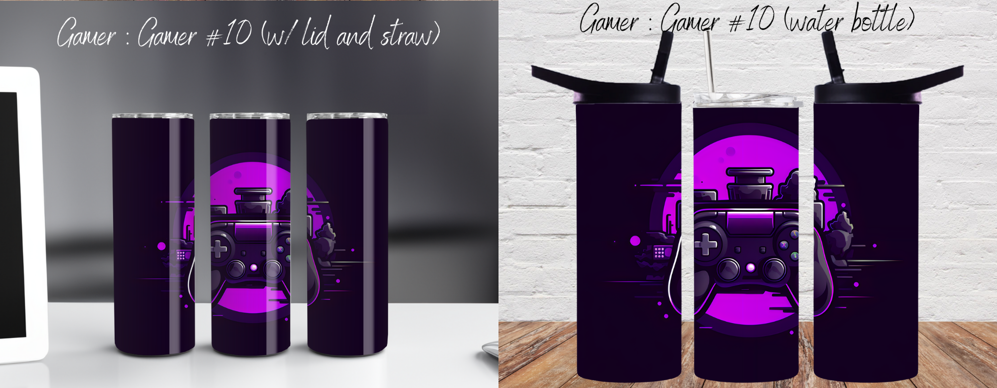 Gamers – Gamer Tumbler Collection