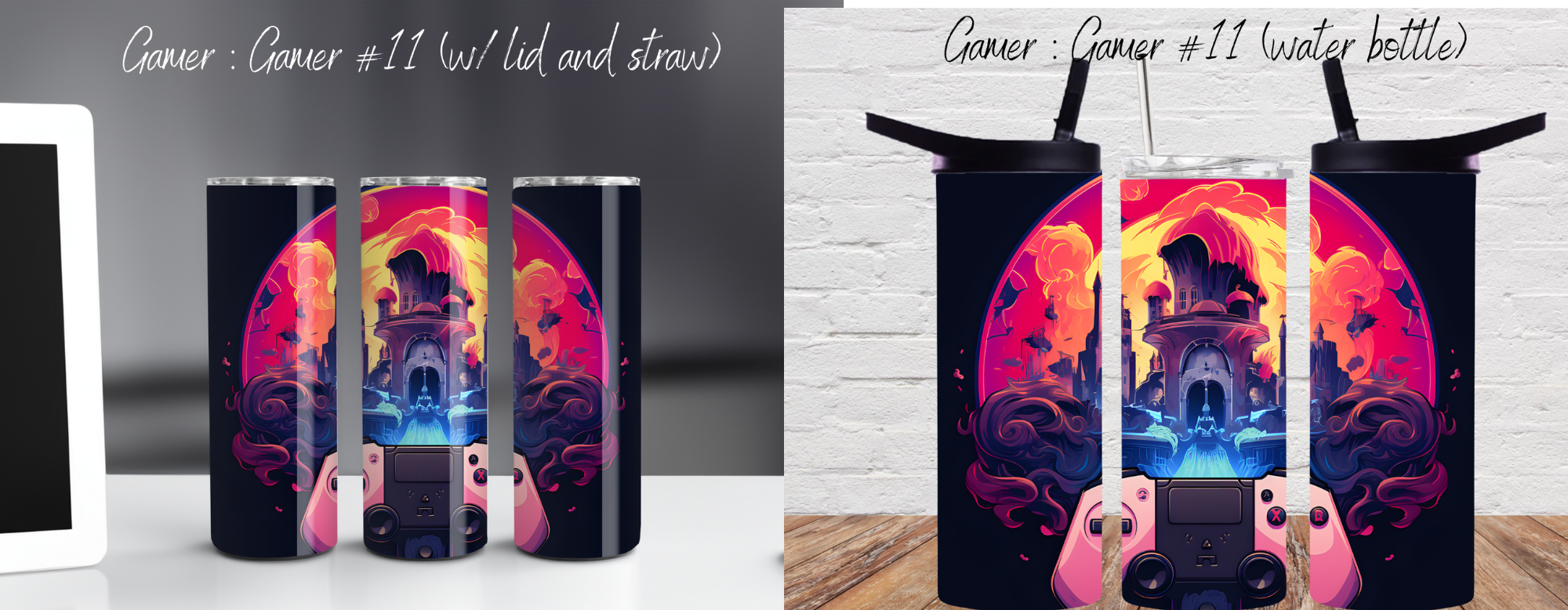 Gamers – Gamer Tumbler Collection