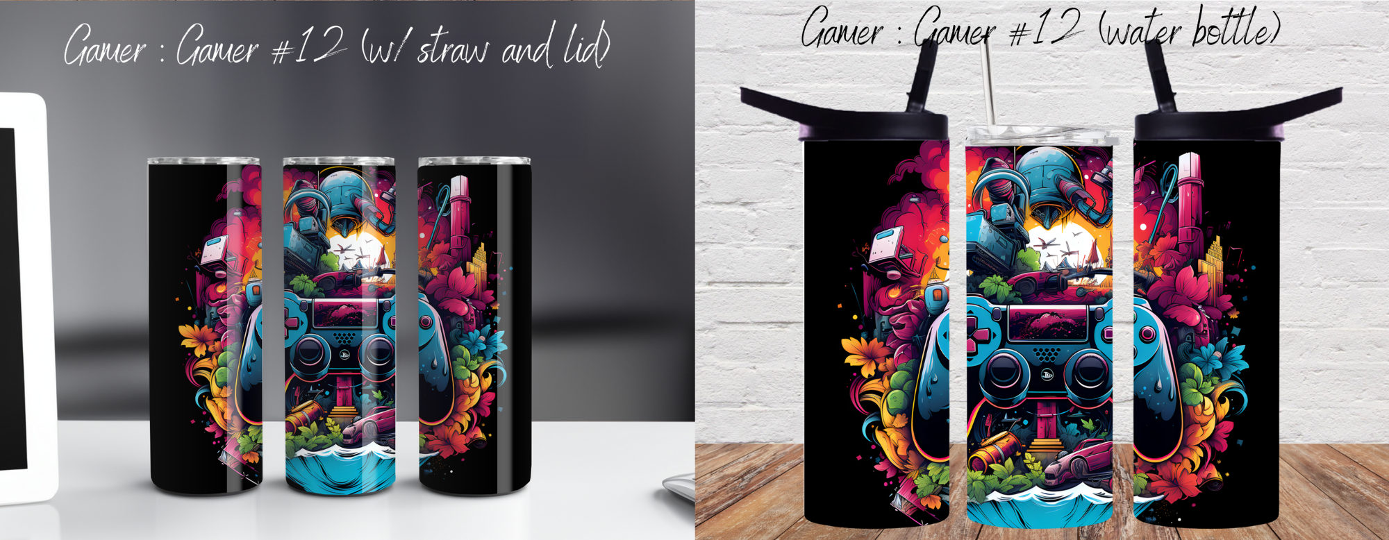 Gamers – Gamer Tumbler Collection