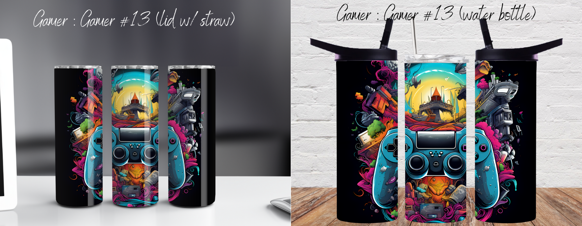 Gamers – Gamer Tumbler Collection