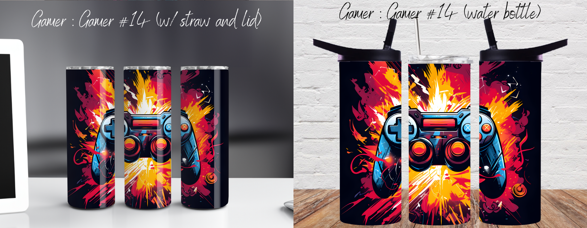 Gamers – Gamer Tumbler Collection