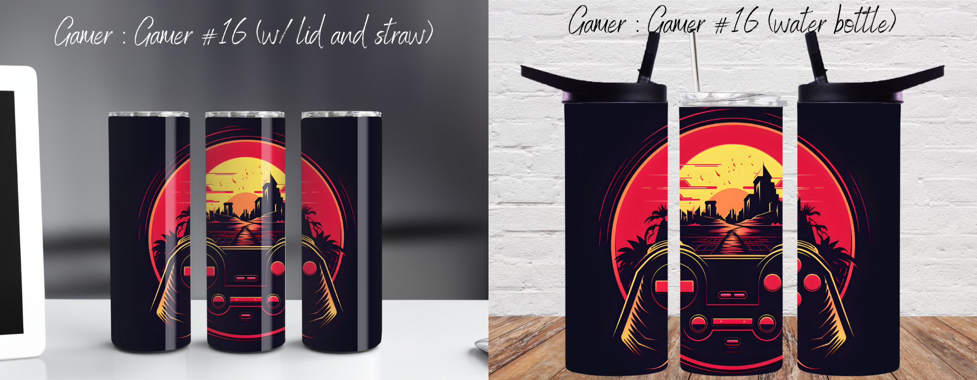 Gamers – Gamer Tumbler Collection