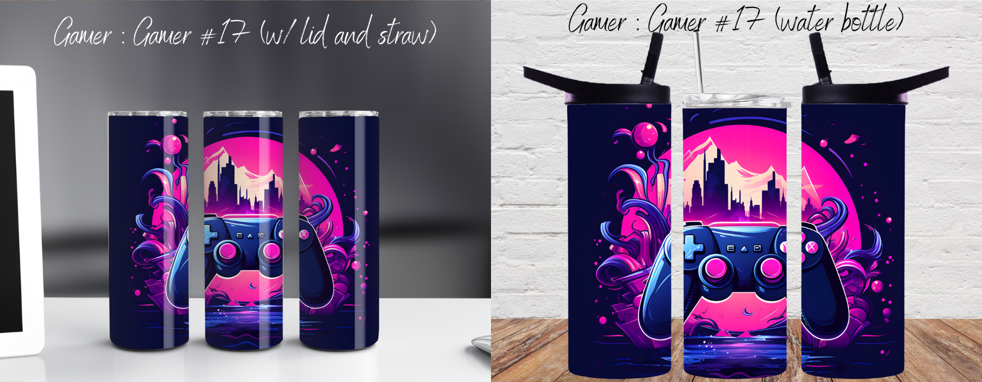 Gamers – Gamer Tumbler Collection