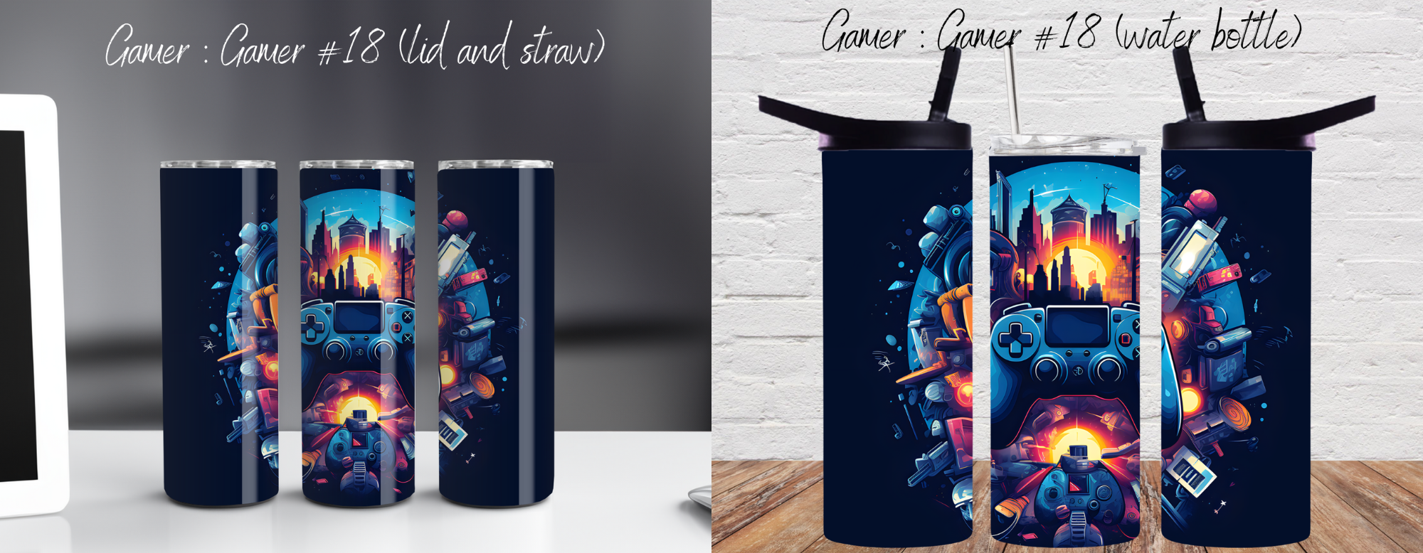 Gamers – Gamer Tumbler Collection