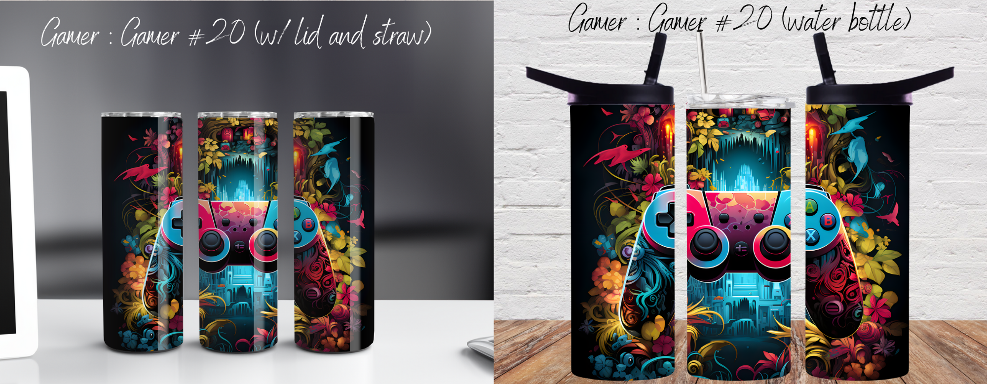 Gamers – Gamer Tumbler Collection