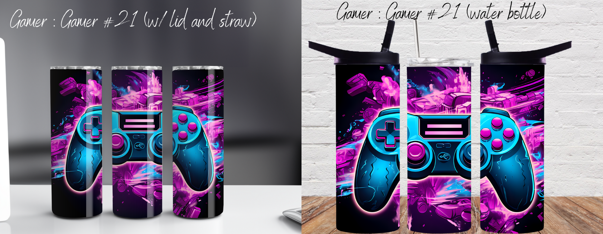 Gamers – Gamer Tumbler Collection