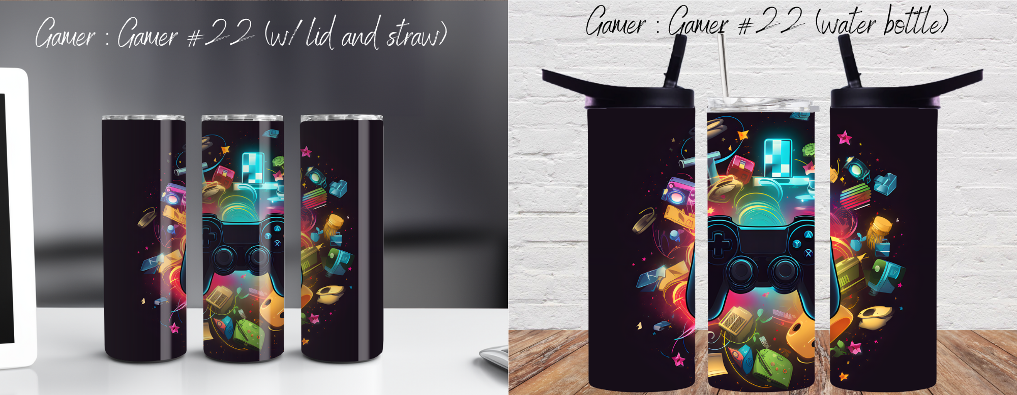 Gamers – Gamer Tumbler Collection