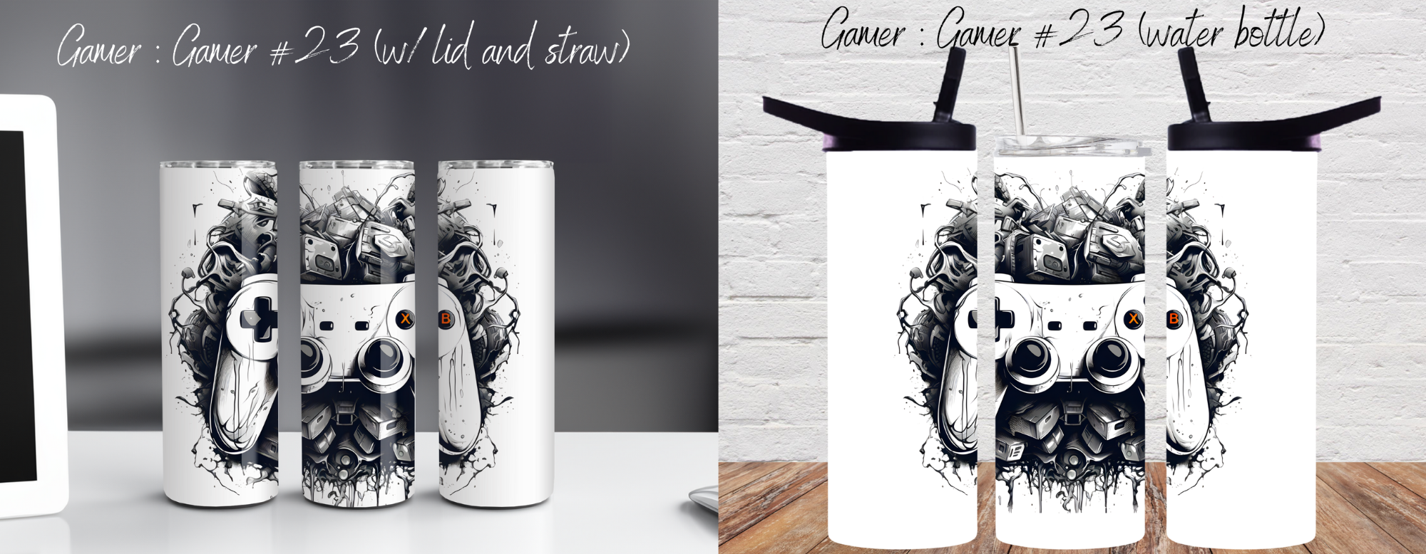 Gamers – Gamer Tumbler Collection