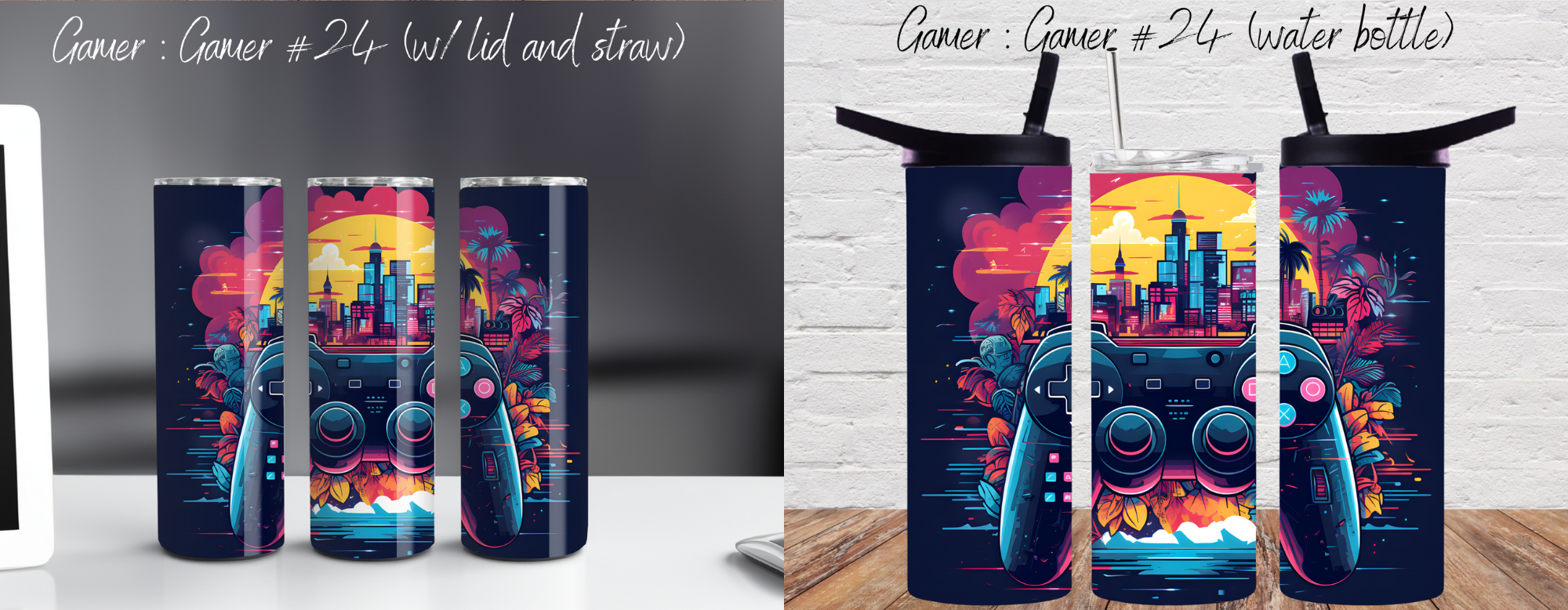 Gamers – Gamer Tumbler Collection